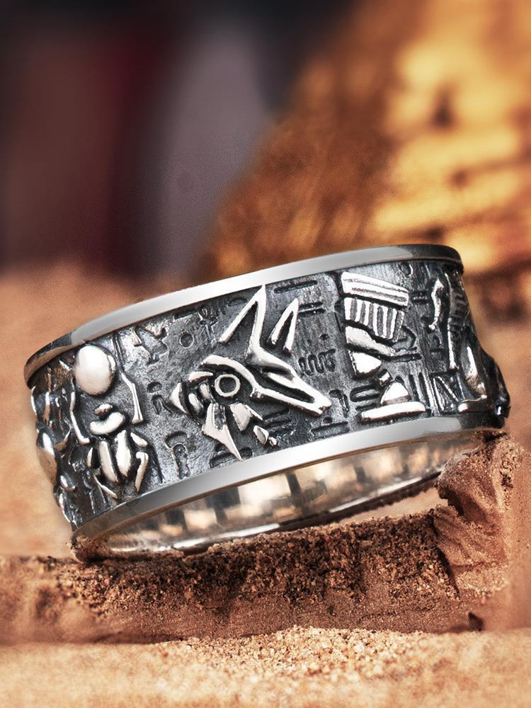 God Horus Ring Men