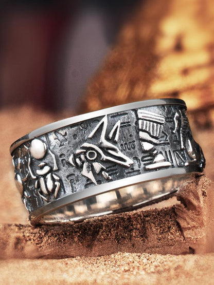 God Horus Ring Men
