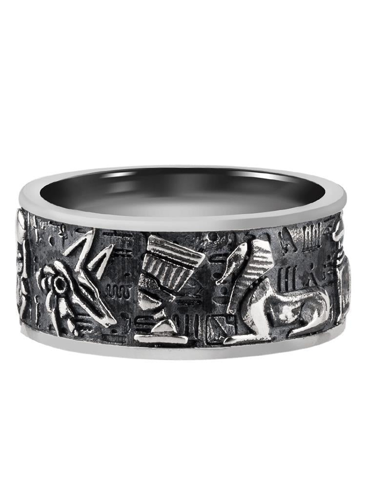 God Horus Ring Men