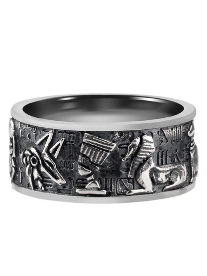 God Horus Ring Men