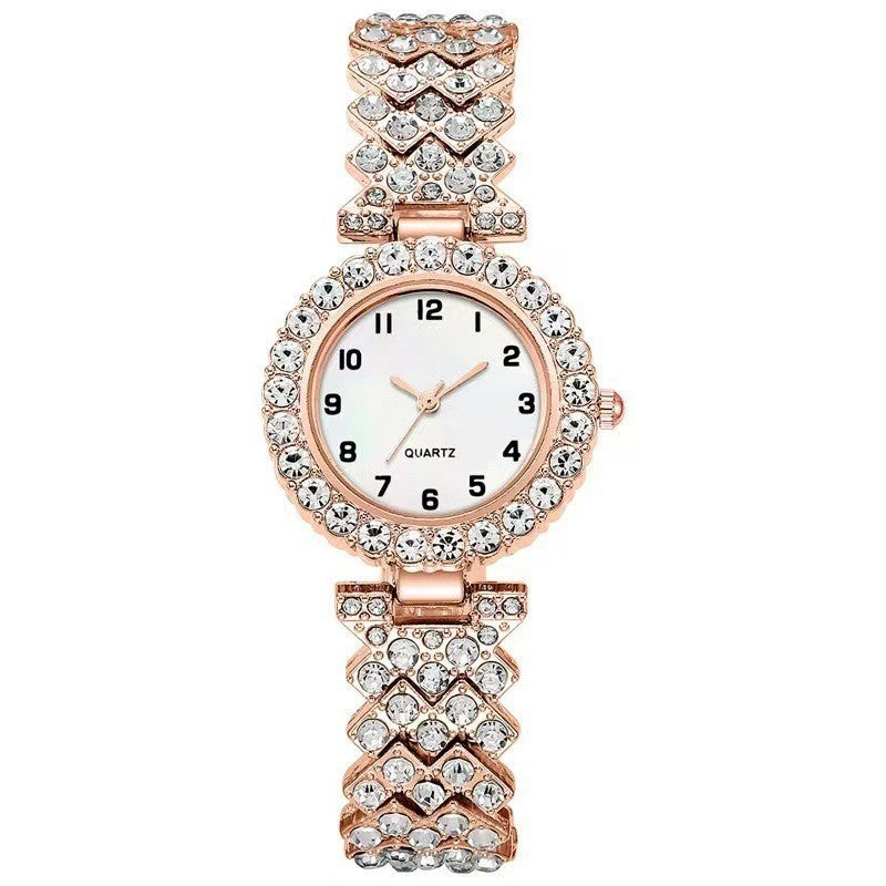 Beautiful Silver Strap Ladies Quartz Wristwatch
