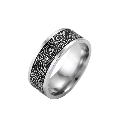 Titanium Steel Men's Ring