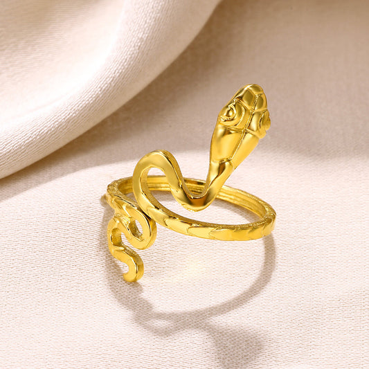 Adjustable Snake Ring