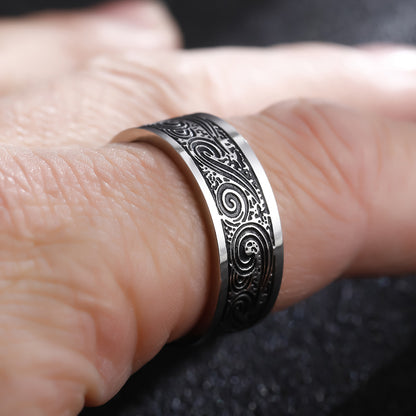 Titanium Steel Men's Ring