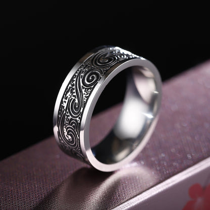 Titanium Steel Men's Ring